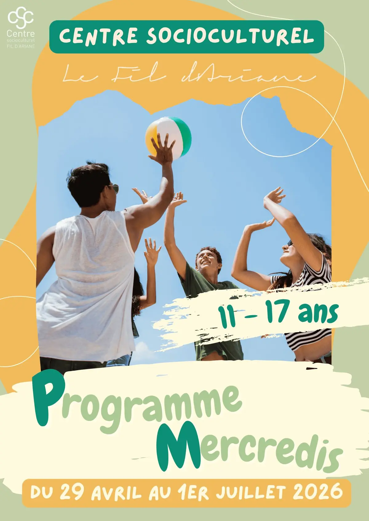 Accueil de Loisirs – Mercredis Avril/Juillet