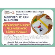 Créer ton livre pêle-mêle avec Léonie Koelsch