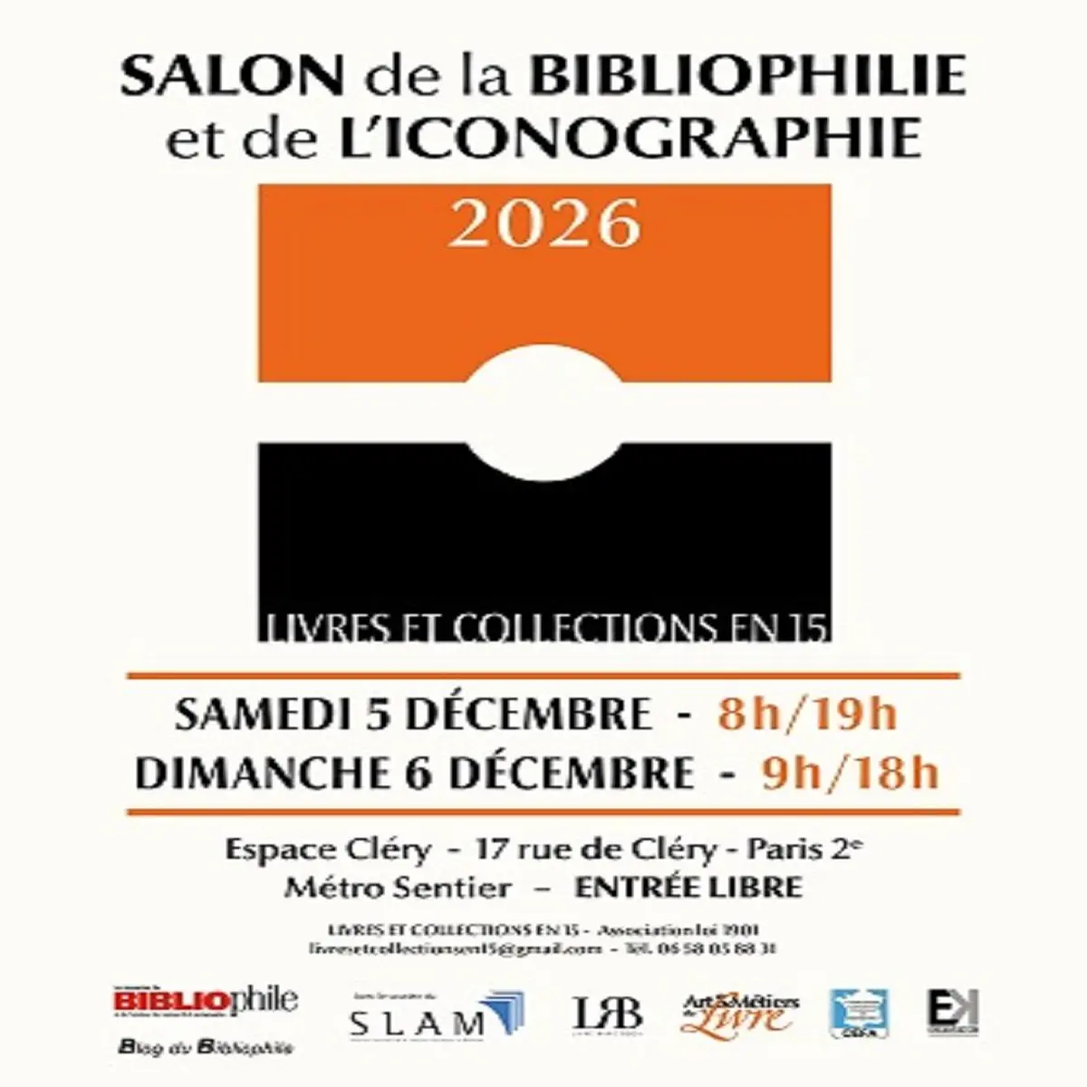 Salon de la Bibliophilie et de l’Iconographie 