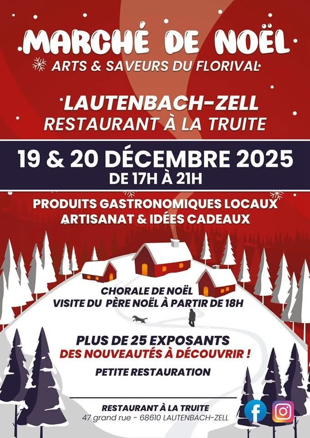 Marché de Noël Arts et Saveurs du Florival