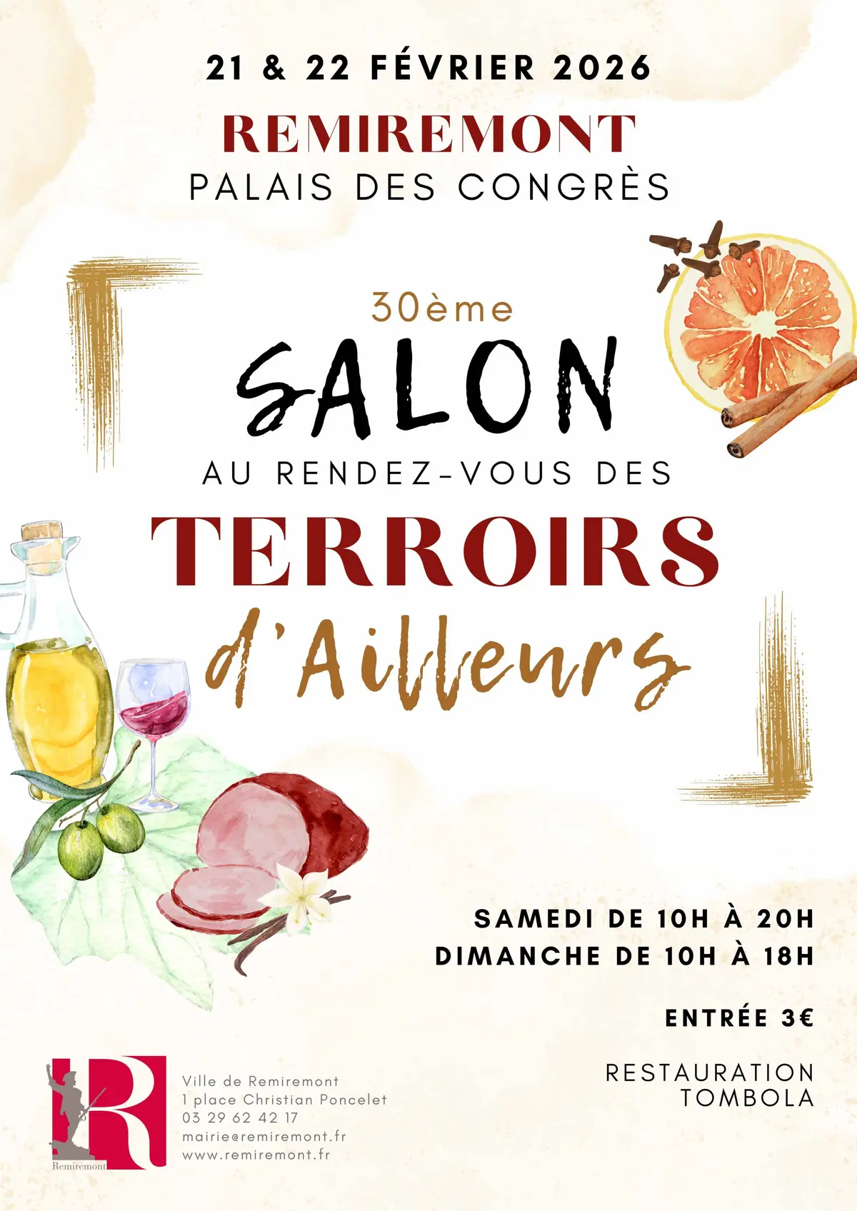 30ème Salon Au Rendez-vous des Terroirs d'Ailleurs