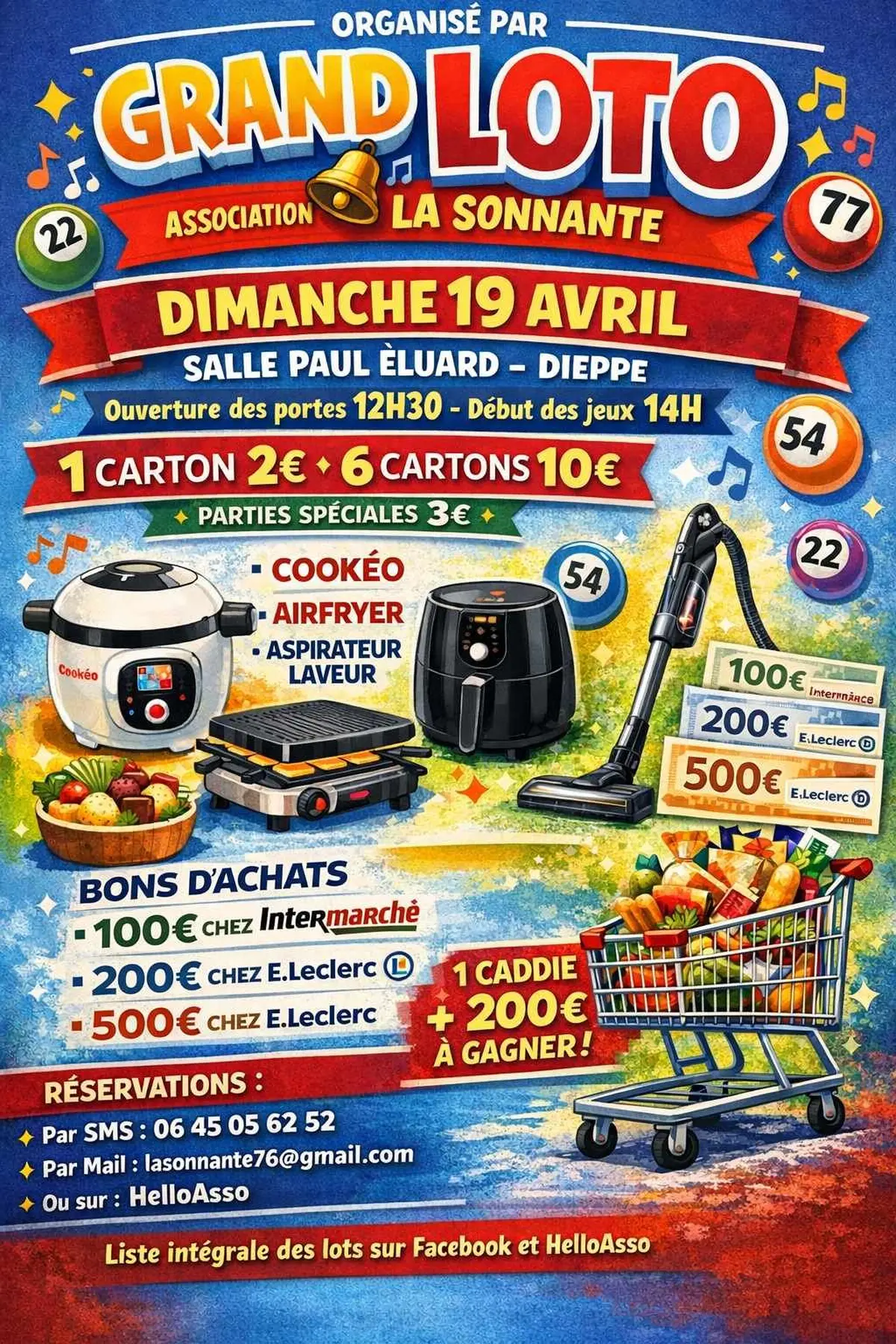 Grand loto Association la sonnante 