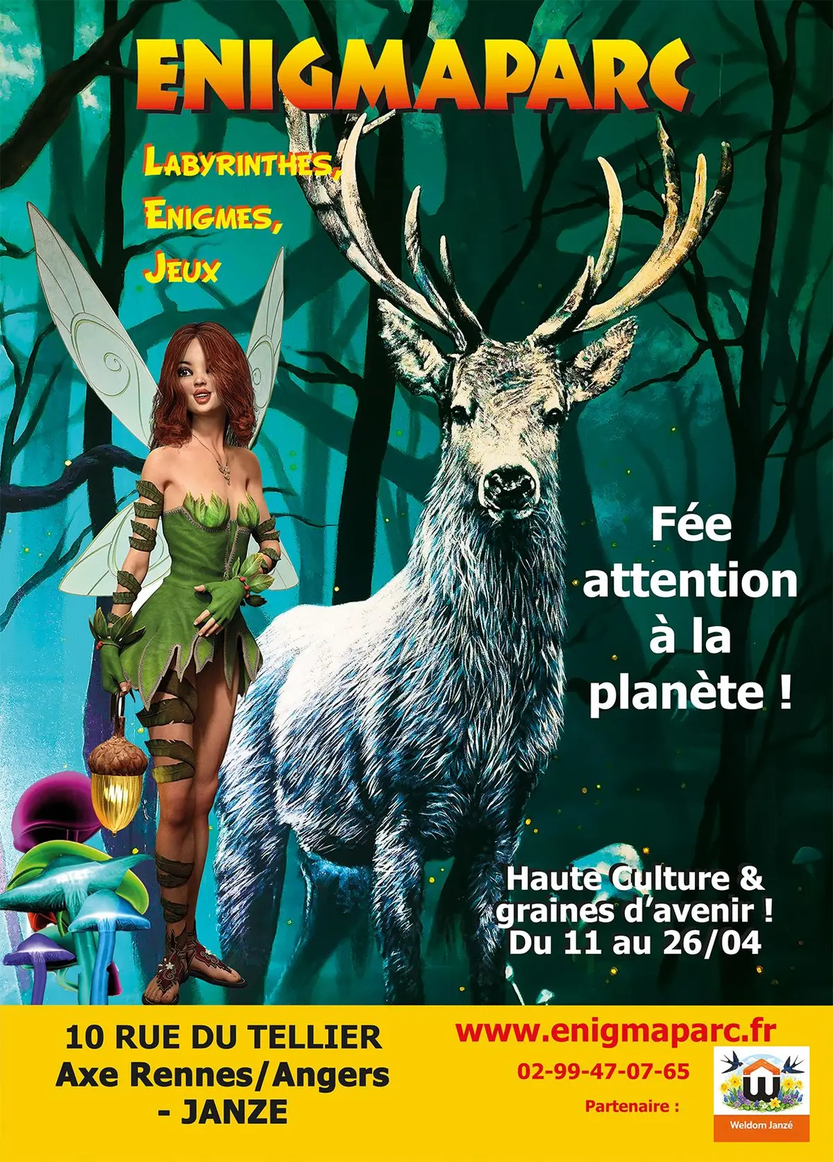 Pâques bucolique et inspirant à Enigmaparc