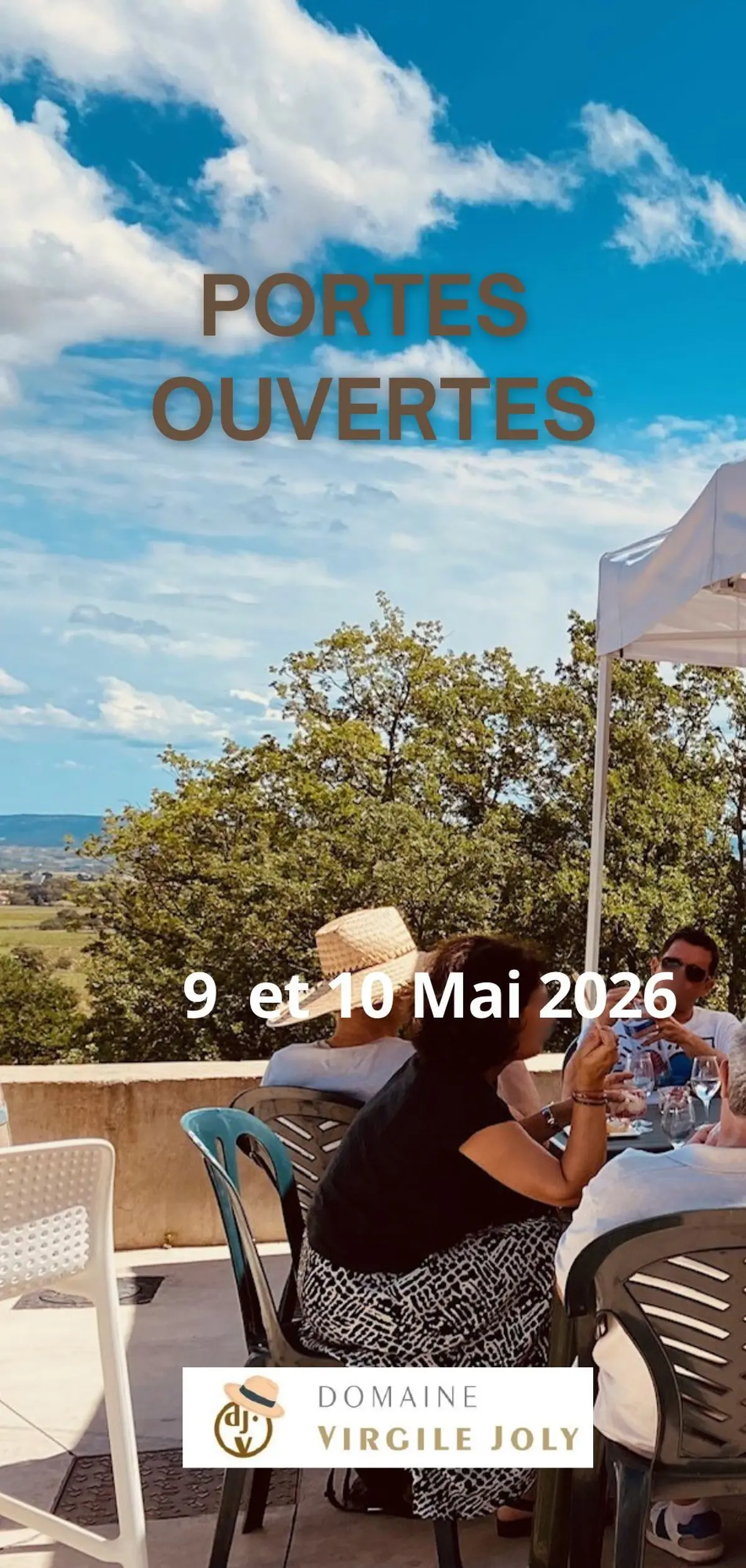 Le Domaine Virgile Joly  Ouvre ses Portes 