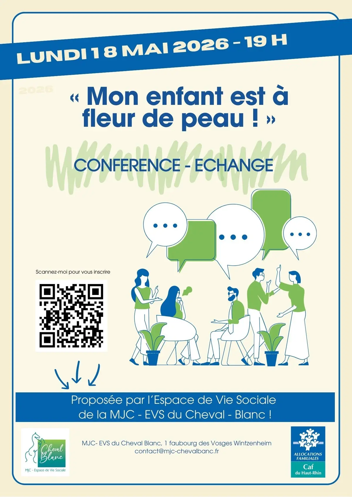    Mon enfant est à fleur de peau ! – l’anxiété et l’hypersensibilité »