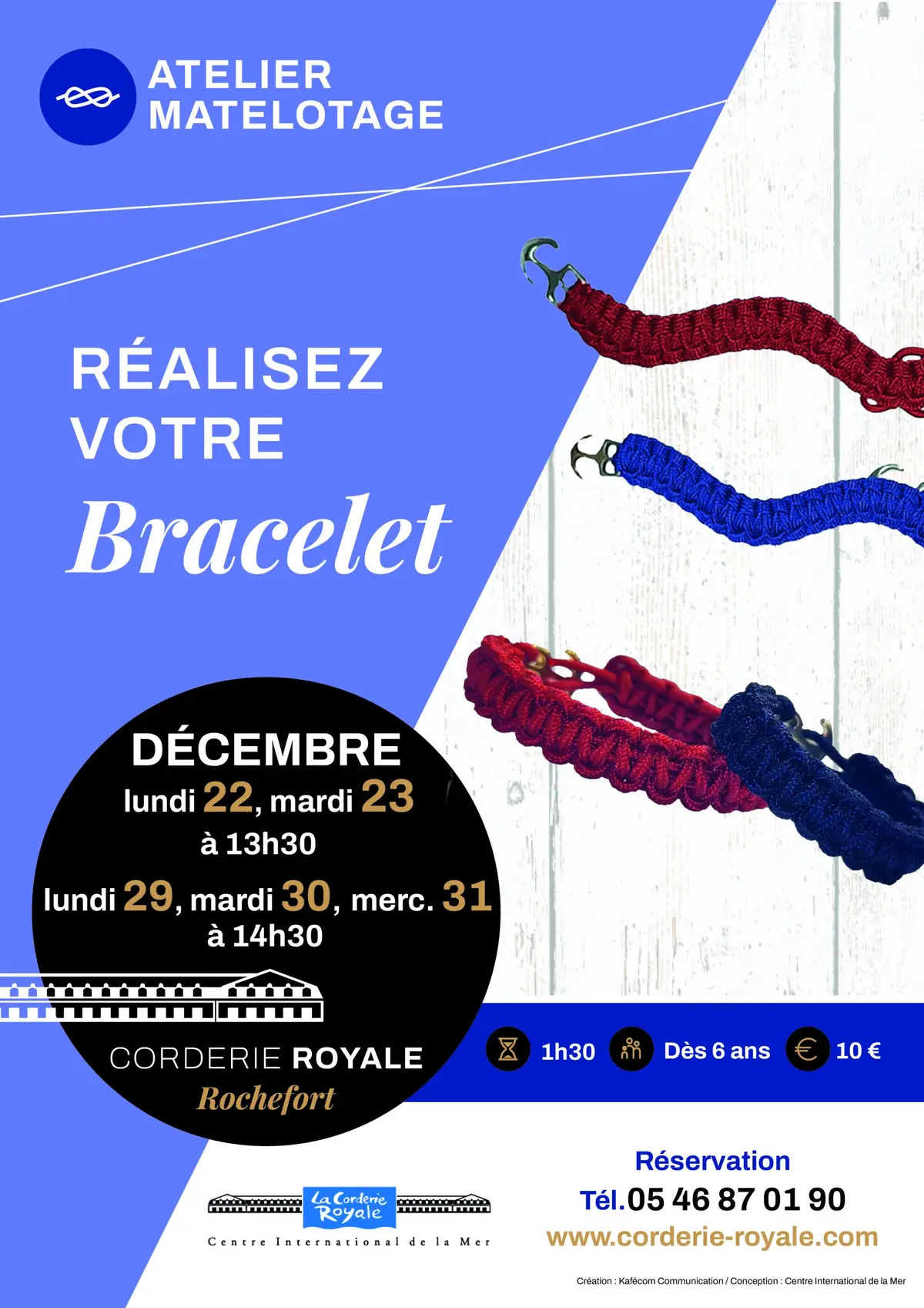 Atelier Matelotage - Bracelet (noeuds marins)
