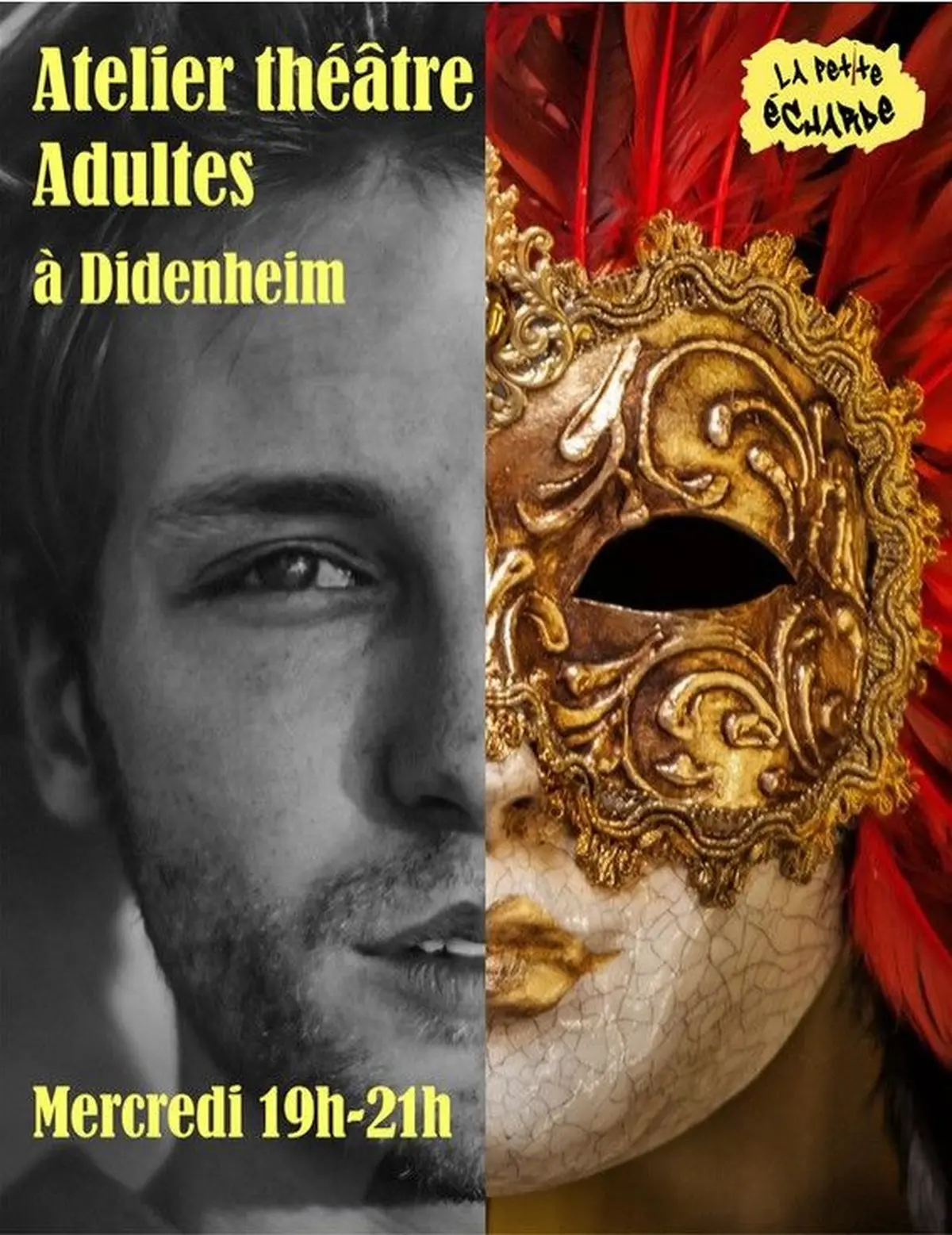 Atelier théâtre Adultes + 18 ans 2025-2026 à La Petite Echarde de Didenheim