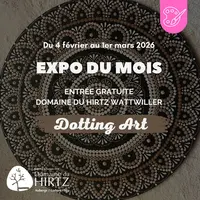 Dotting art par Elody Schlegel au Domaine du HIRTZ &copy; Domaine du HIRTZ