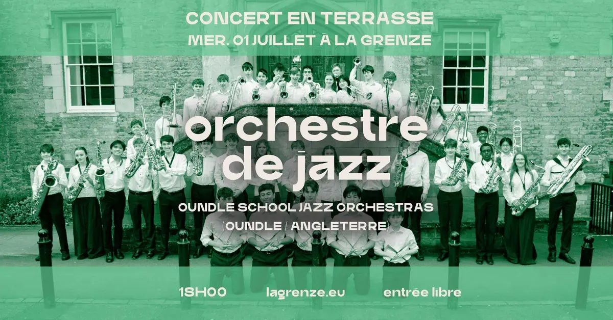  Orchestre de Jazz en terrasse à La Grenze