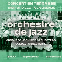  Orchestre de Jazz en terrasse à La Grenze