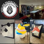 Atelier Papercraft, figurine 3D à monter