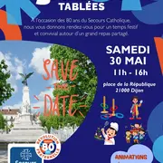 Les Grandes Tablées à Dijon c'est gratuit !