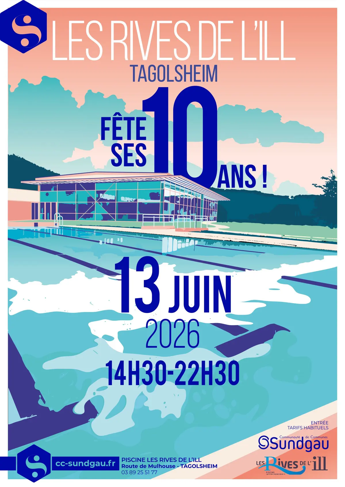 10 ans de la piscine Les Rives de l'Ill