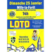 LOTO du LIONS CLUB de Milly-la-Forêt