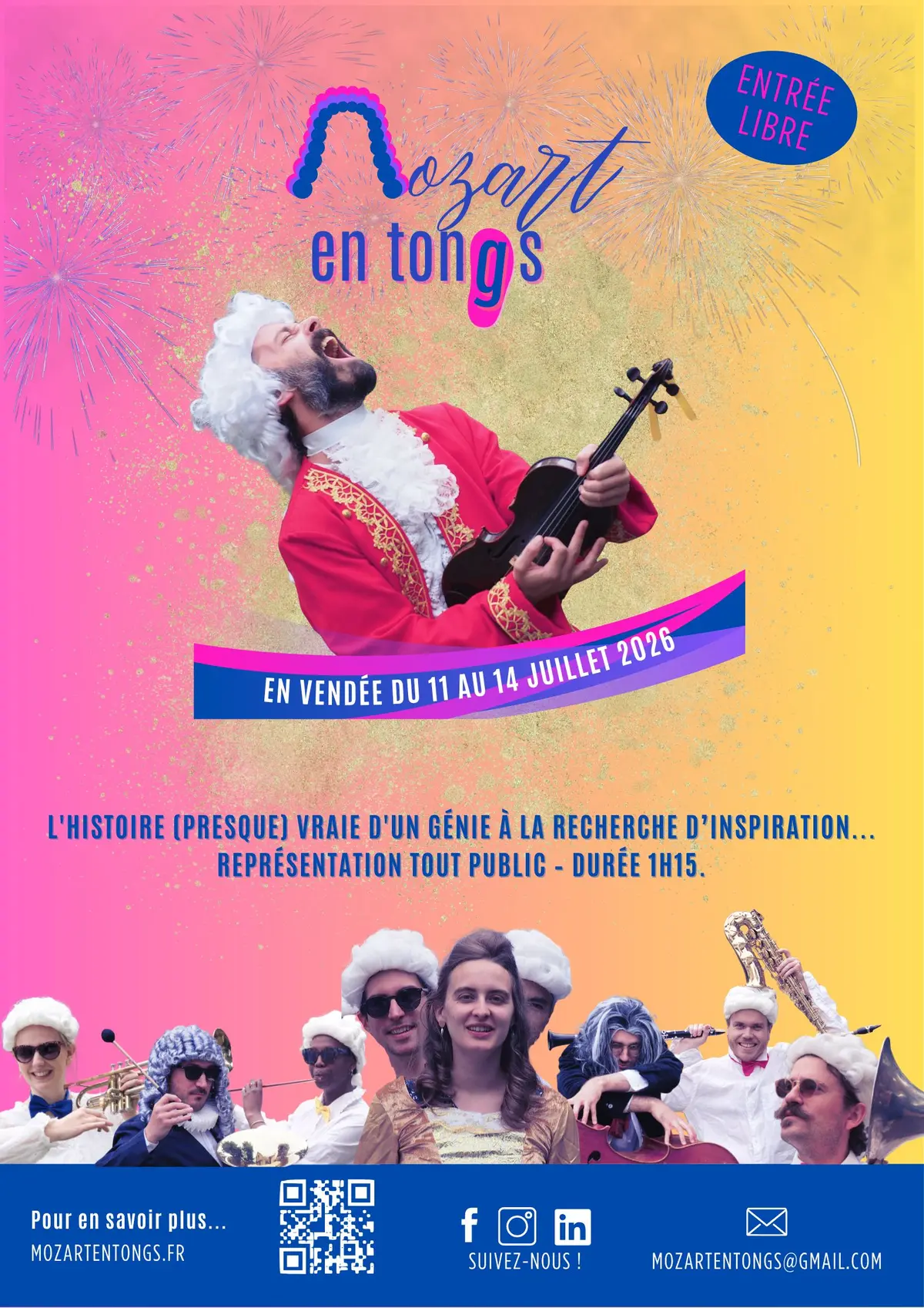 Mozart en Tongs - Spectacle Musical