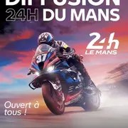 Diffusion 24h du Mans Moto 
