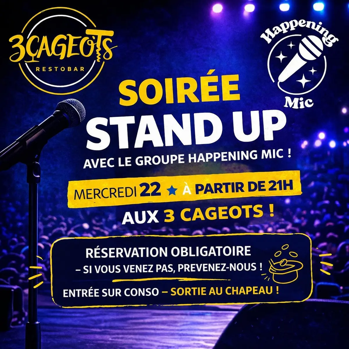 Soirée stand up 