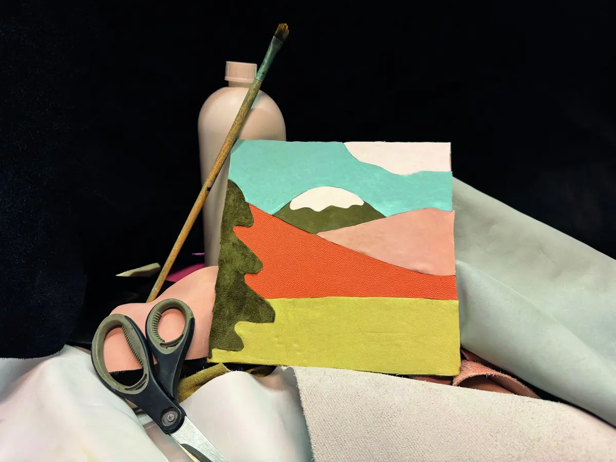 Atelier tout public marqueterie de cuir