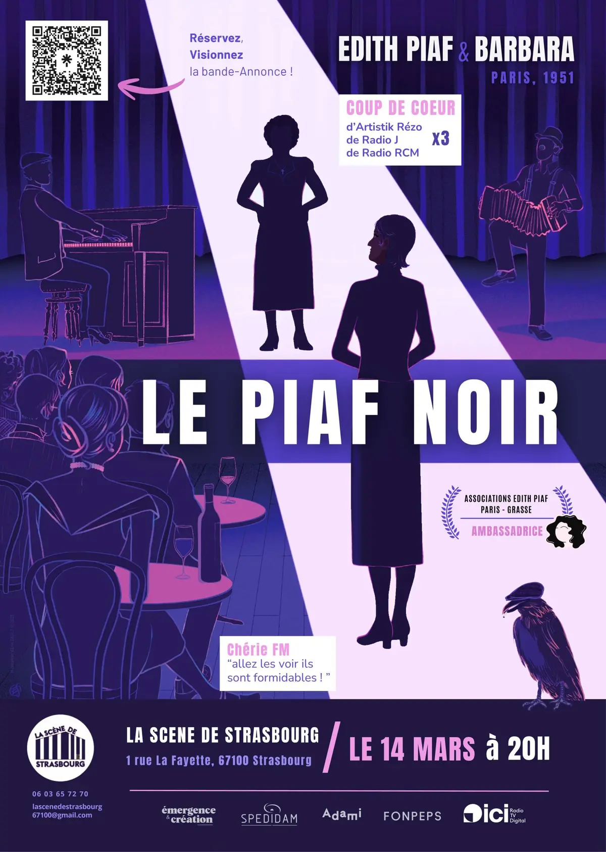 Le Piaf Noir