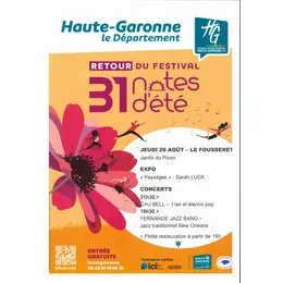 Festival 31 Notes d'été au Fousseret