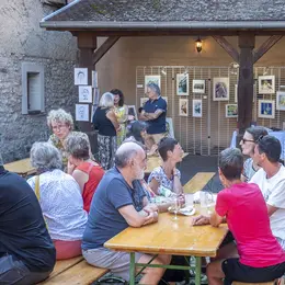 Exposition artistique Nect'Art chez le vigneron
