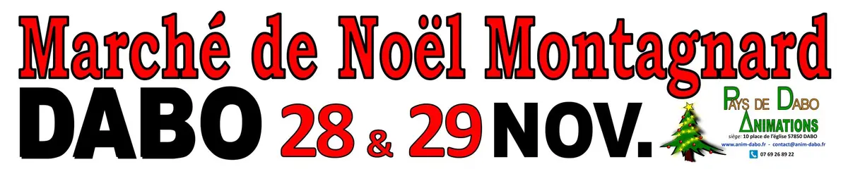Marché de Noël Montagnard de DABO