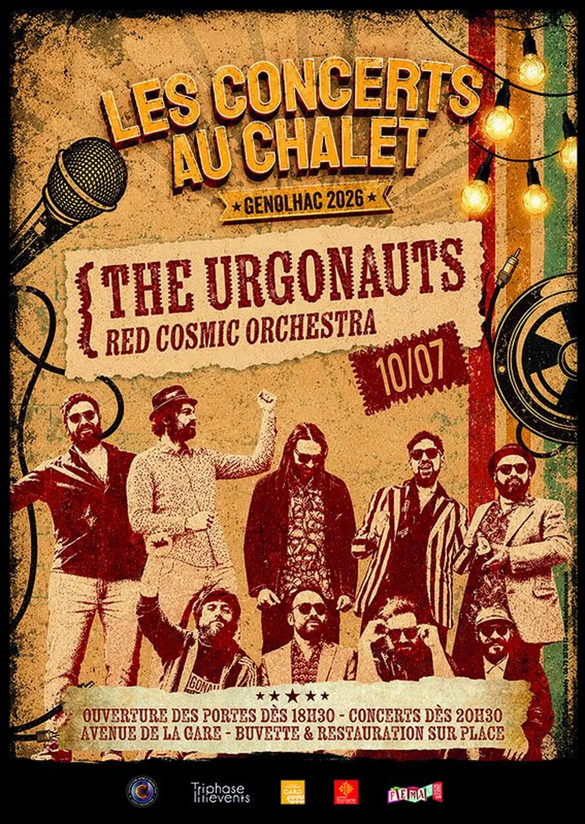 The Urgonauts + Red Cosmic Orchestra au Chalet !