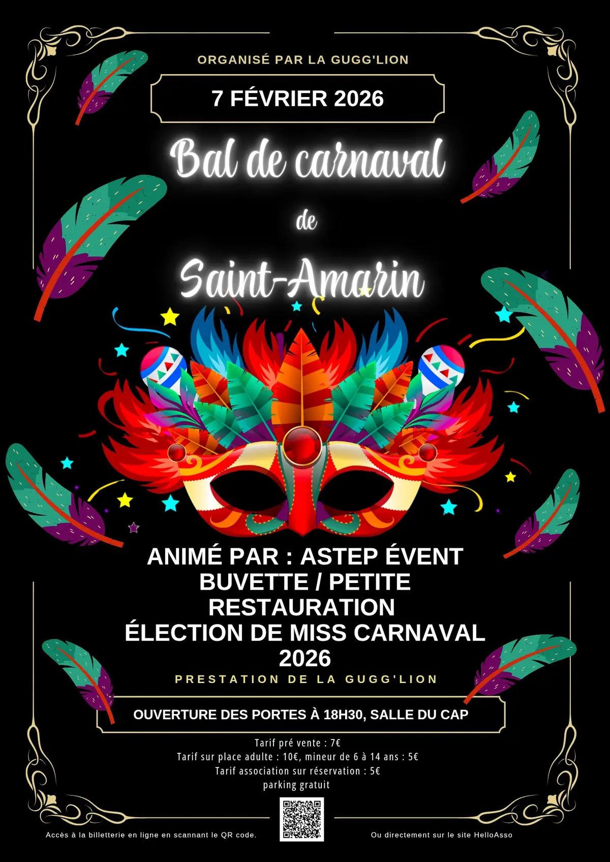 Bal de carnaval de Saint-Amarin 2026