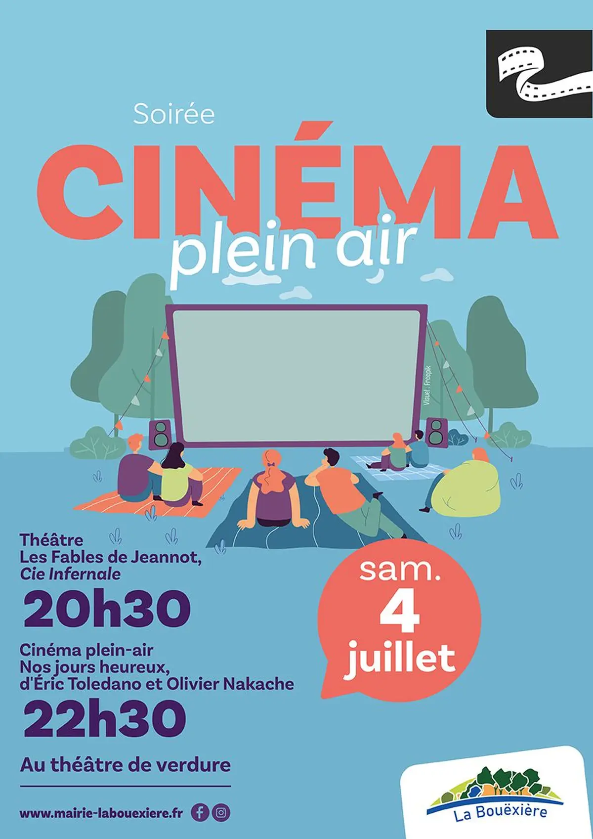 Soirée ciné plein air