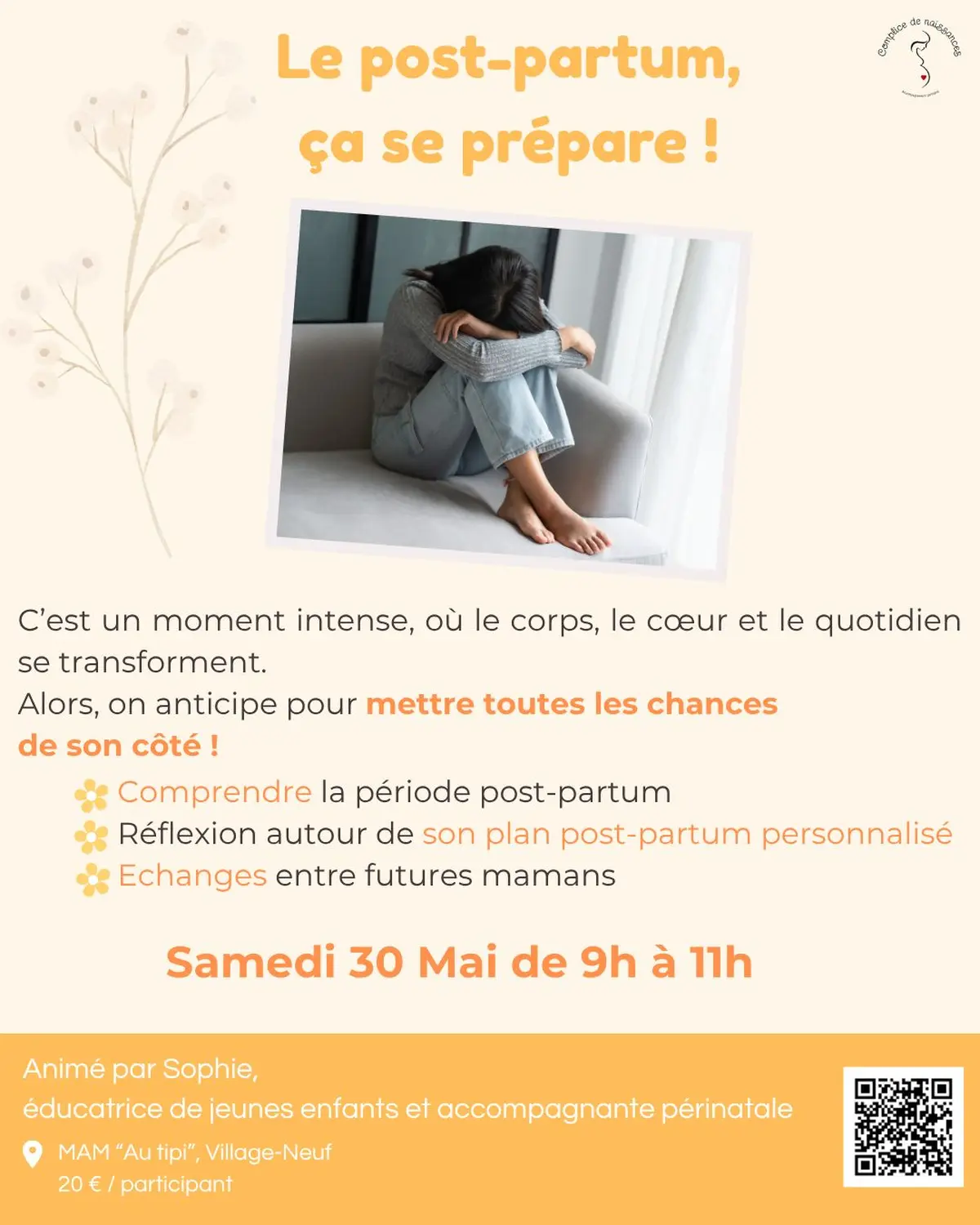 Le post-partum, ça se prépare !