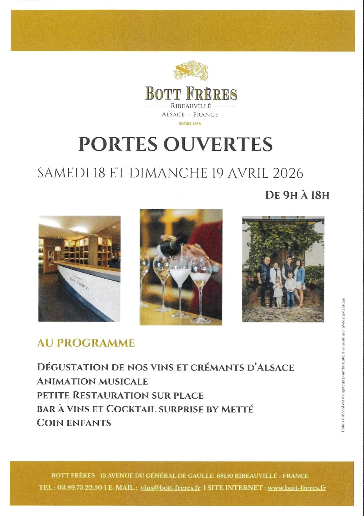 Portes ouvertes Maison Bott Frères