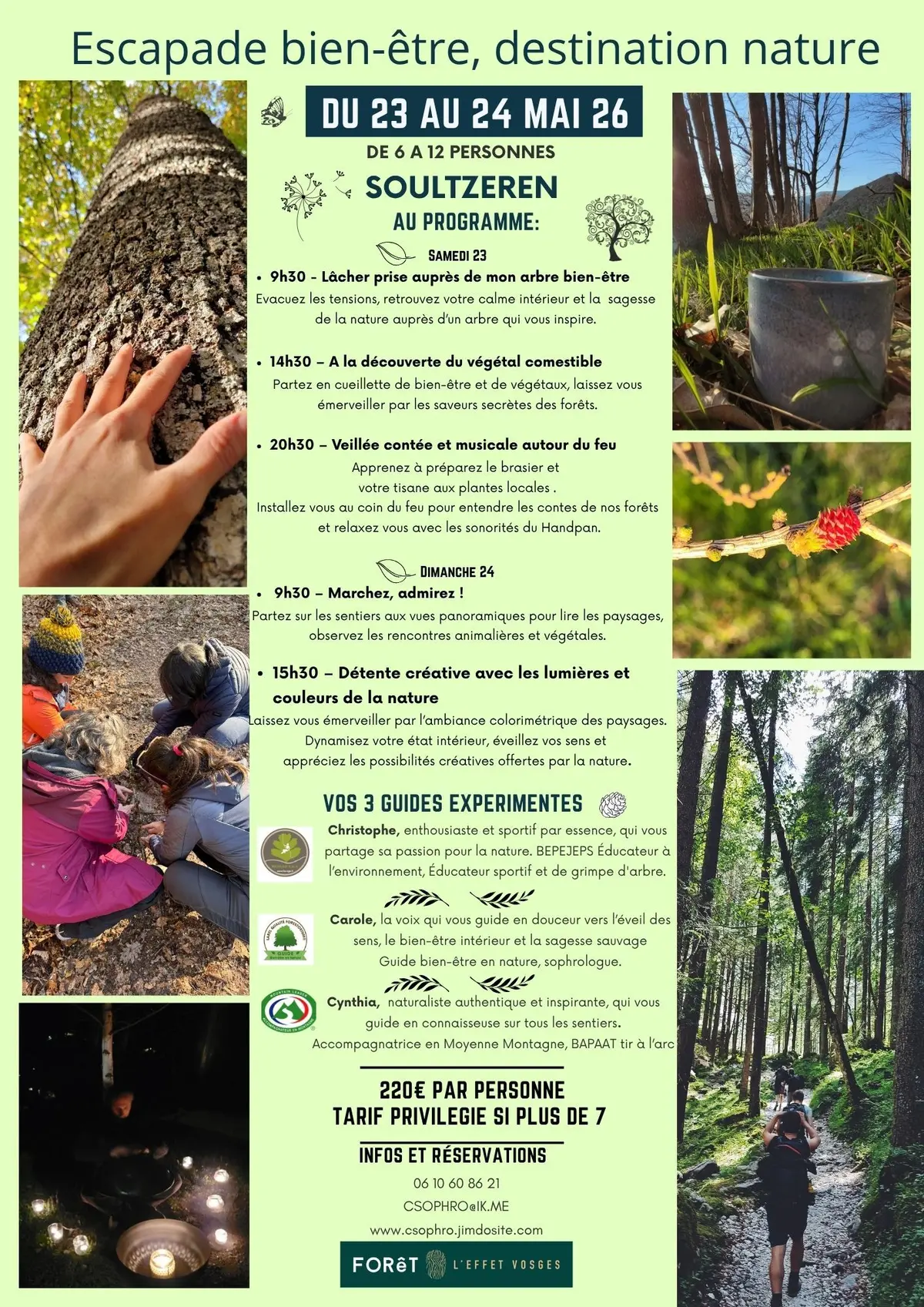 Escapade bien-être, destination nature