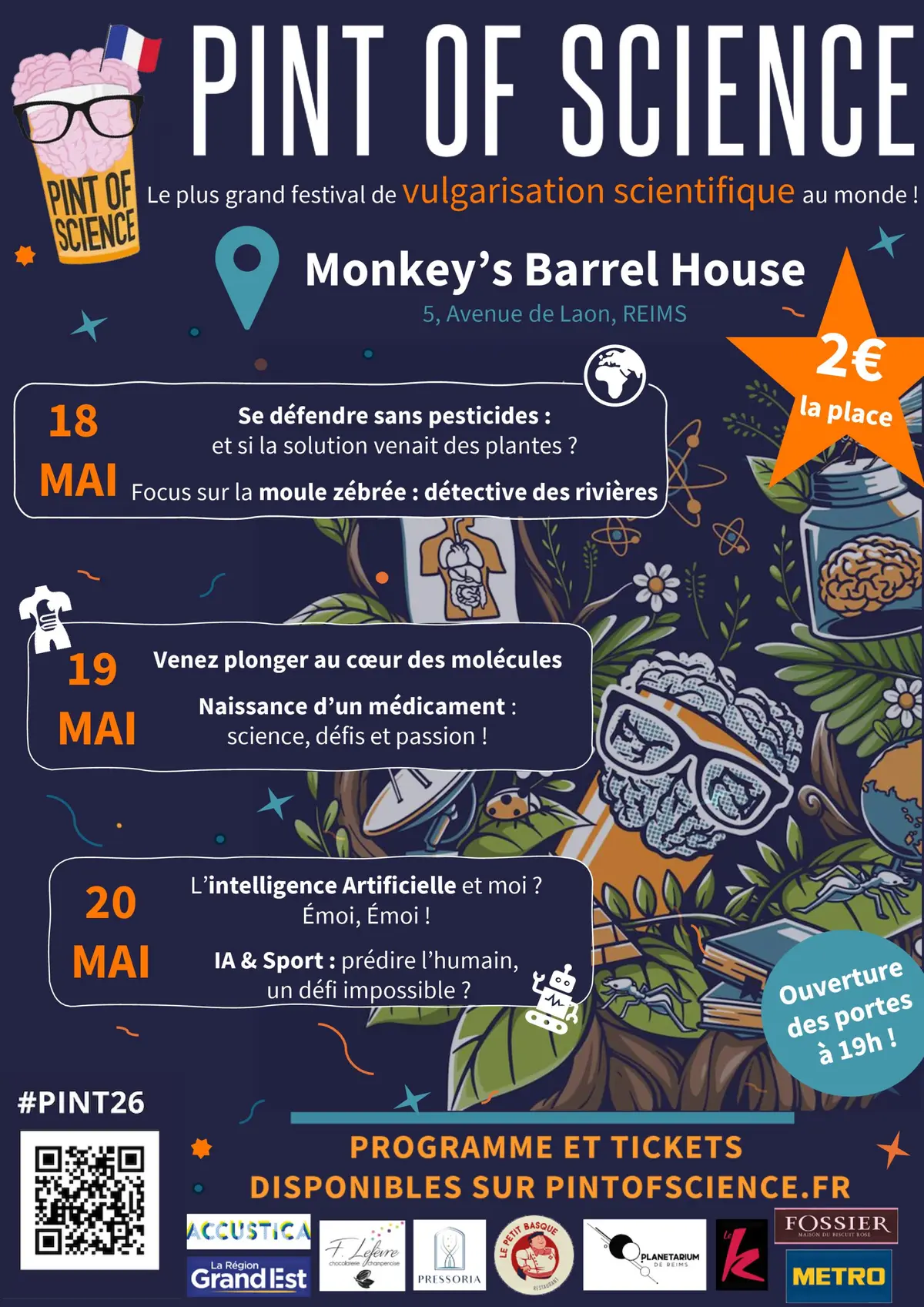 Pint of Science Reims 2026