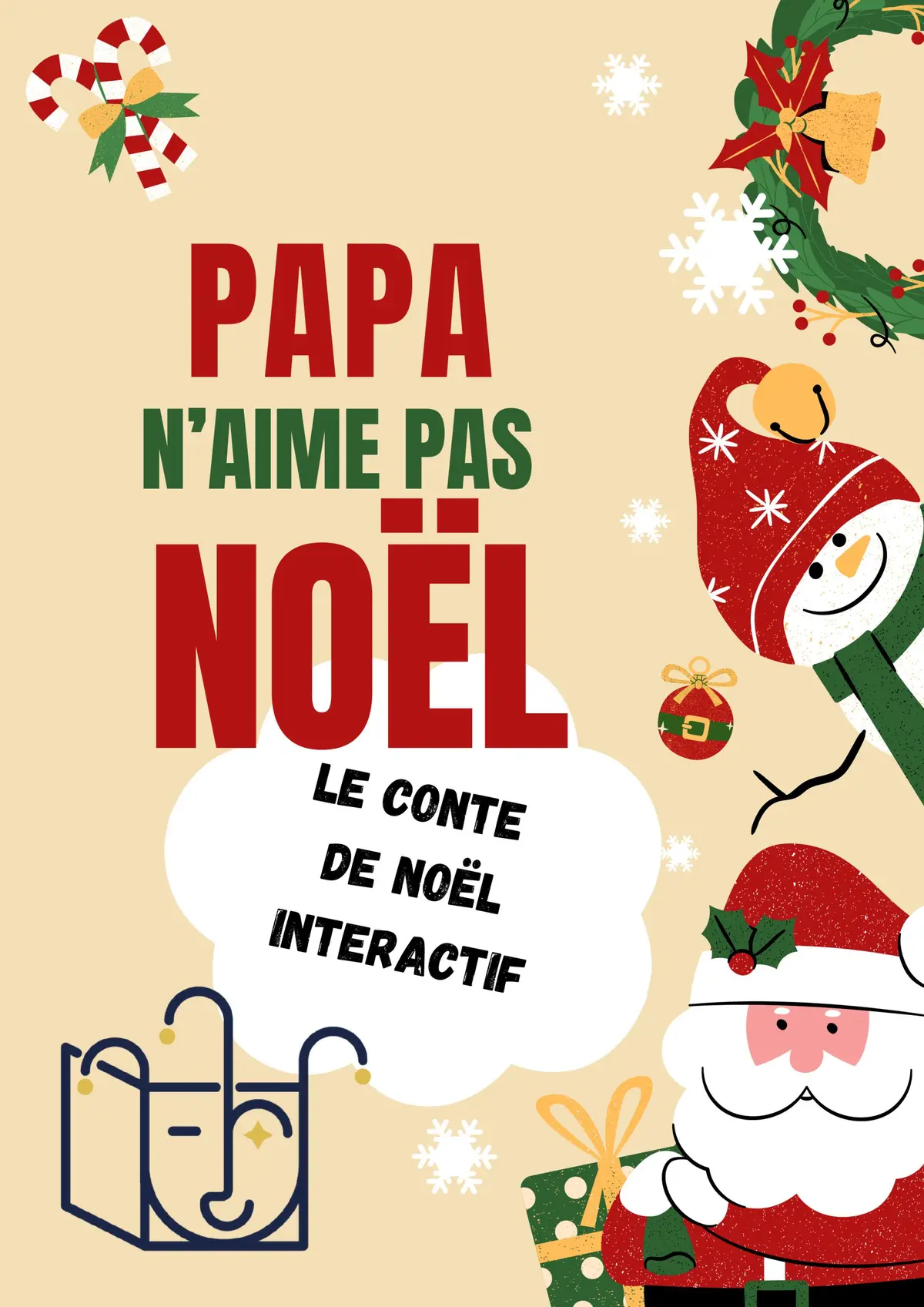 Papa n'aime pas Noël, un spectacle à partir de 4 ans aux Secrets du Chocolat 