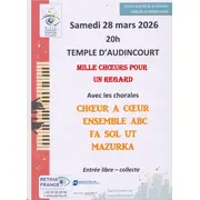 Mille  choeurs pour un regard