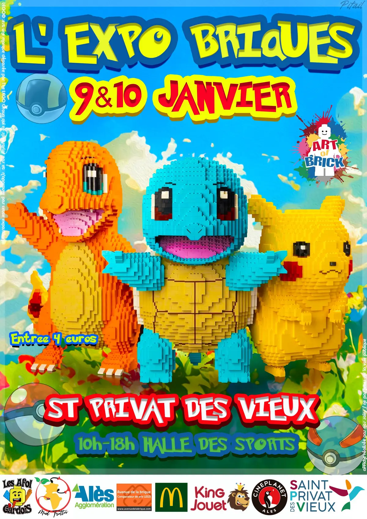 Exposition lego 2027 saint privat des vieux