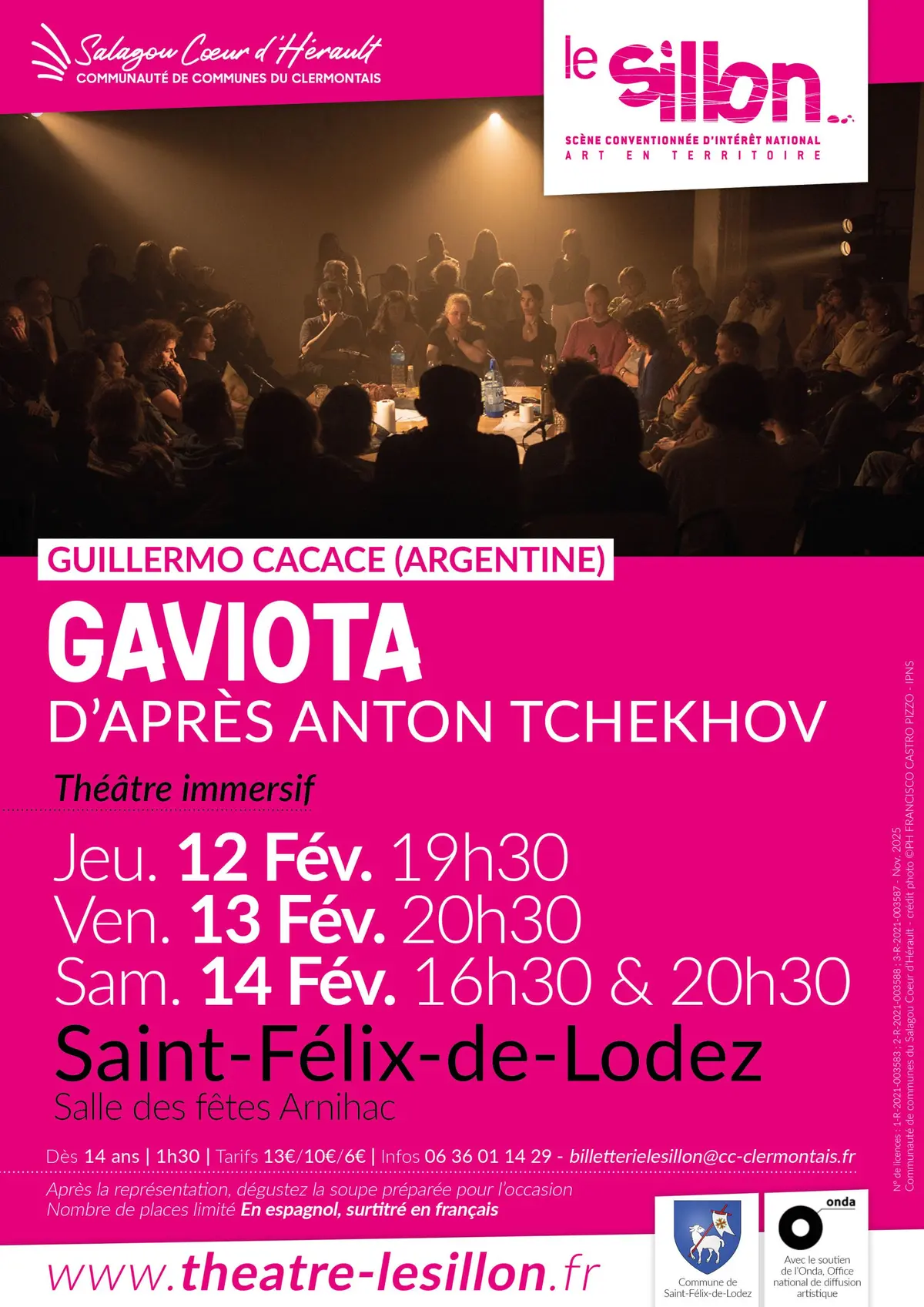 Gaviota d'Après Anton Tchekhov_Guillermo Cacace (Argentine)