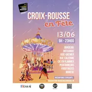 Braderie et vide-grenier Croix-Rousse en fête : 13 juin 2026
