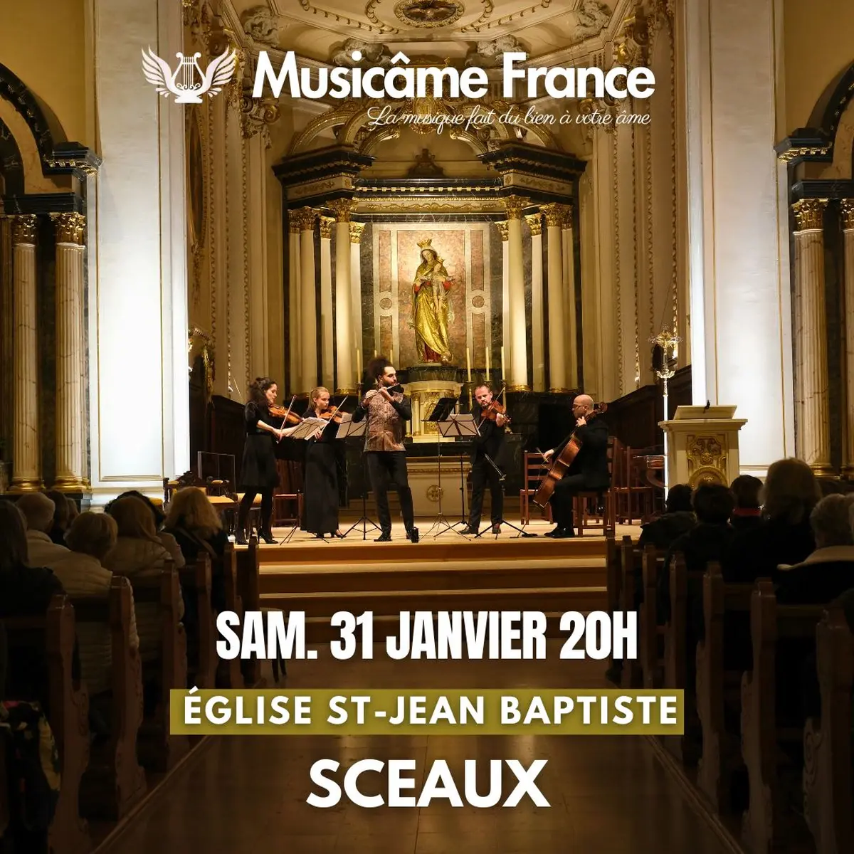 Concert à Sceaux: Les rencontres Musicâme