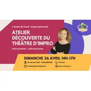 Atelier découverte du théâtre d’improvisation 
