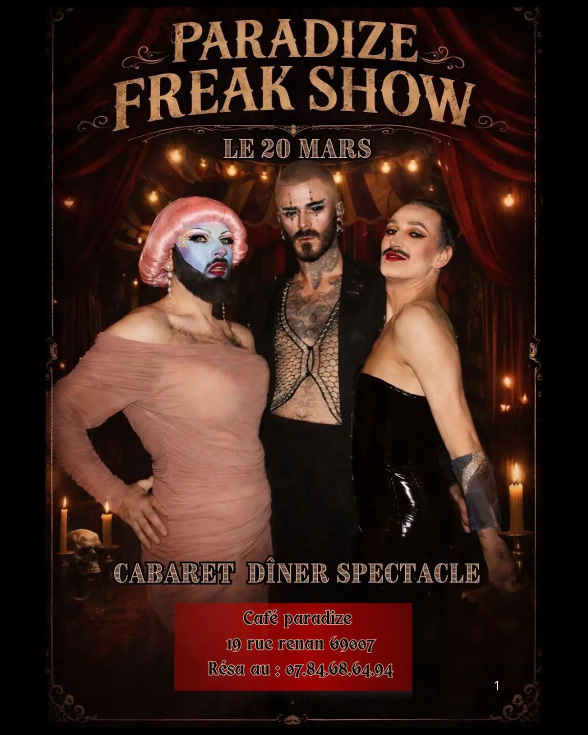 CABARET Paradize Freak Show 