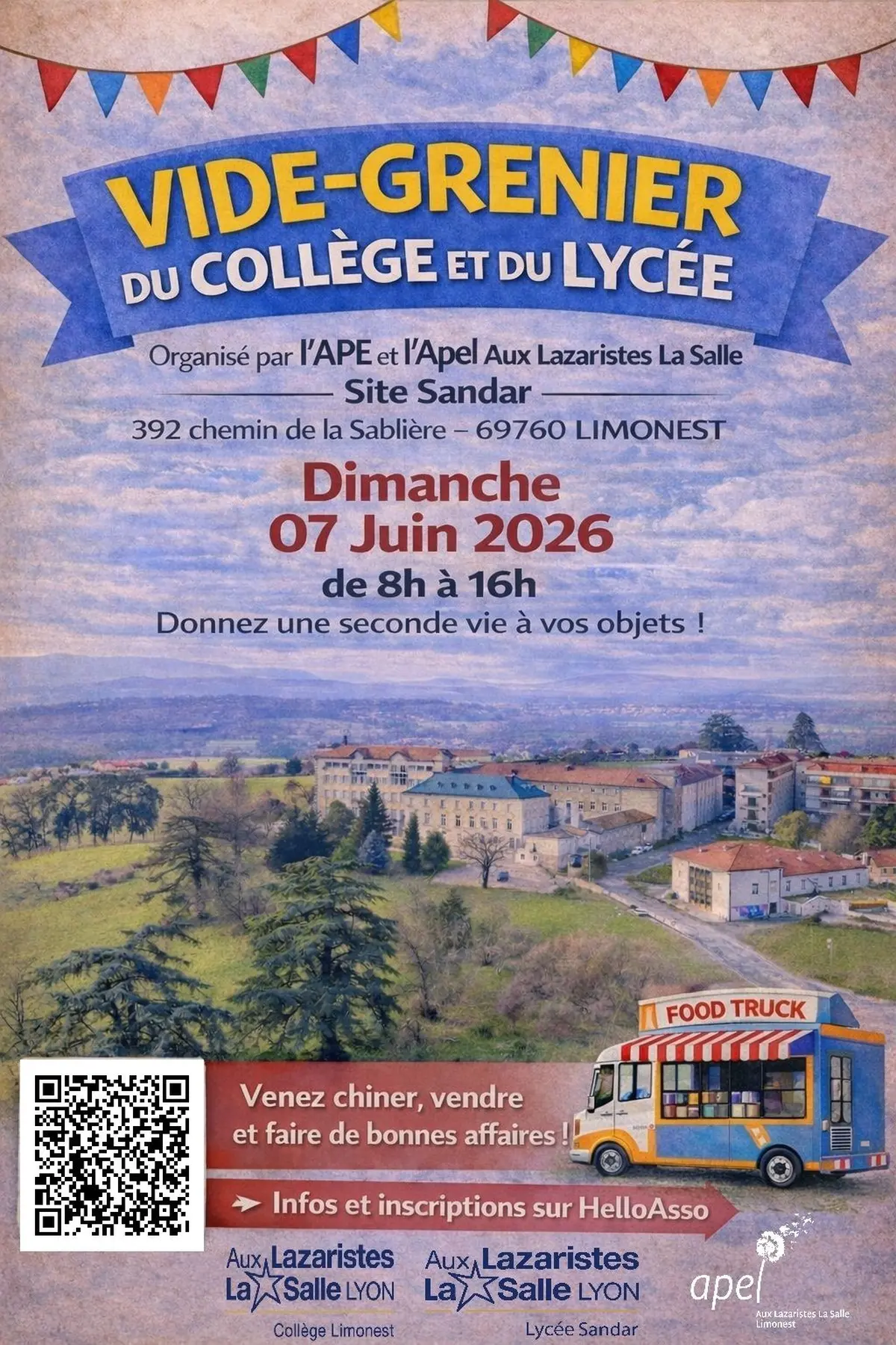 Vide grenier du collège et du lycée