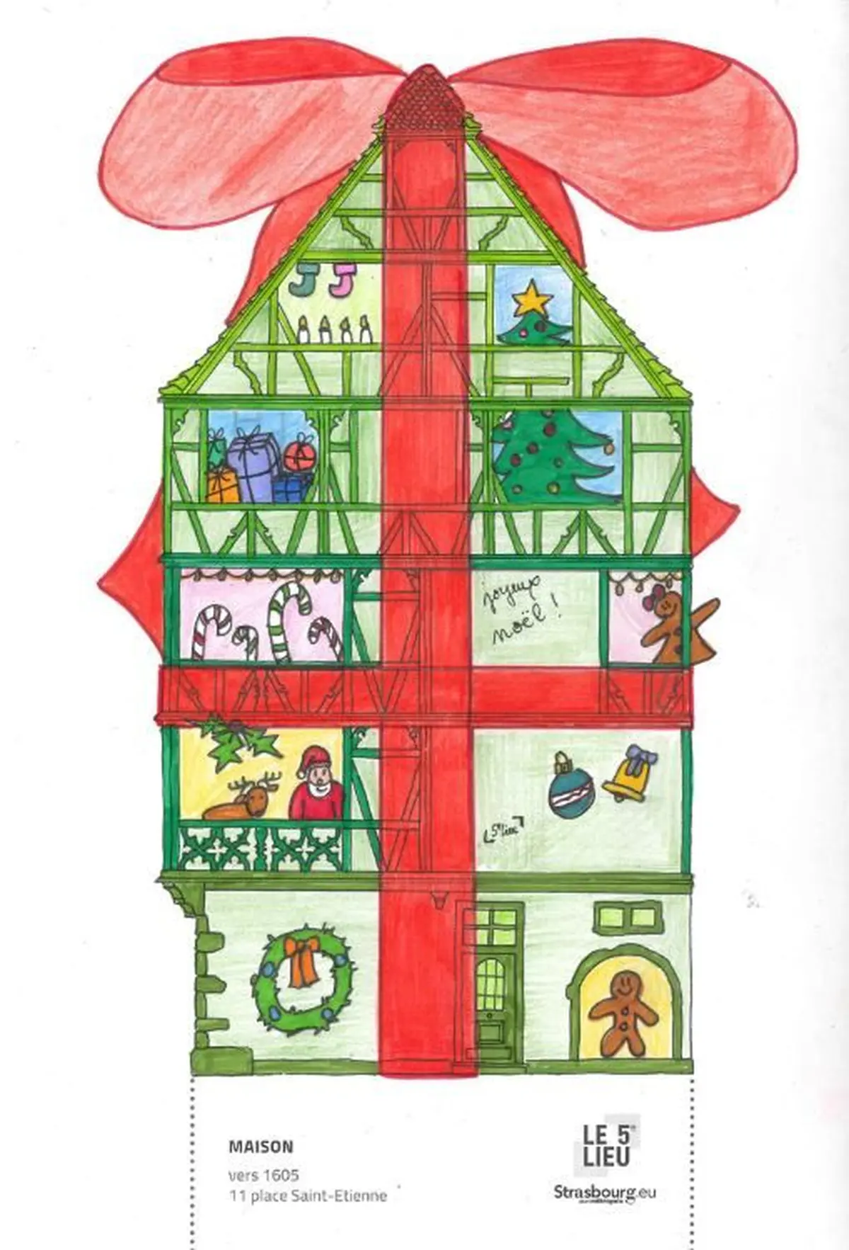 Atelier famille  Noël en façades!