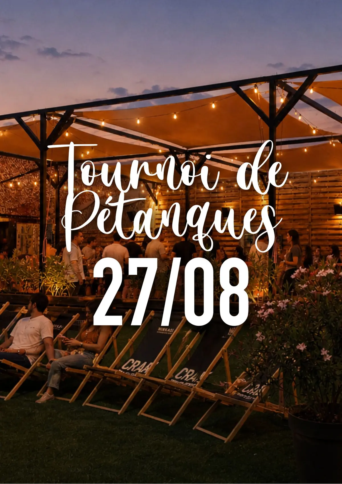 Tournoi de Pétanques à la Guinguette