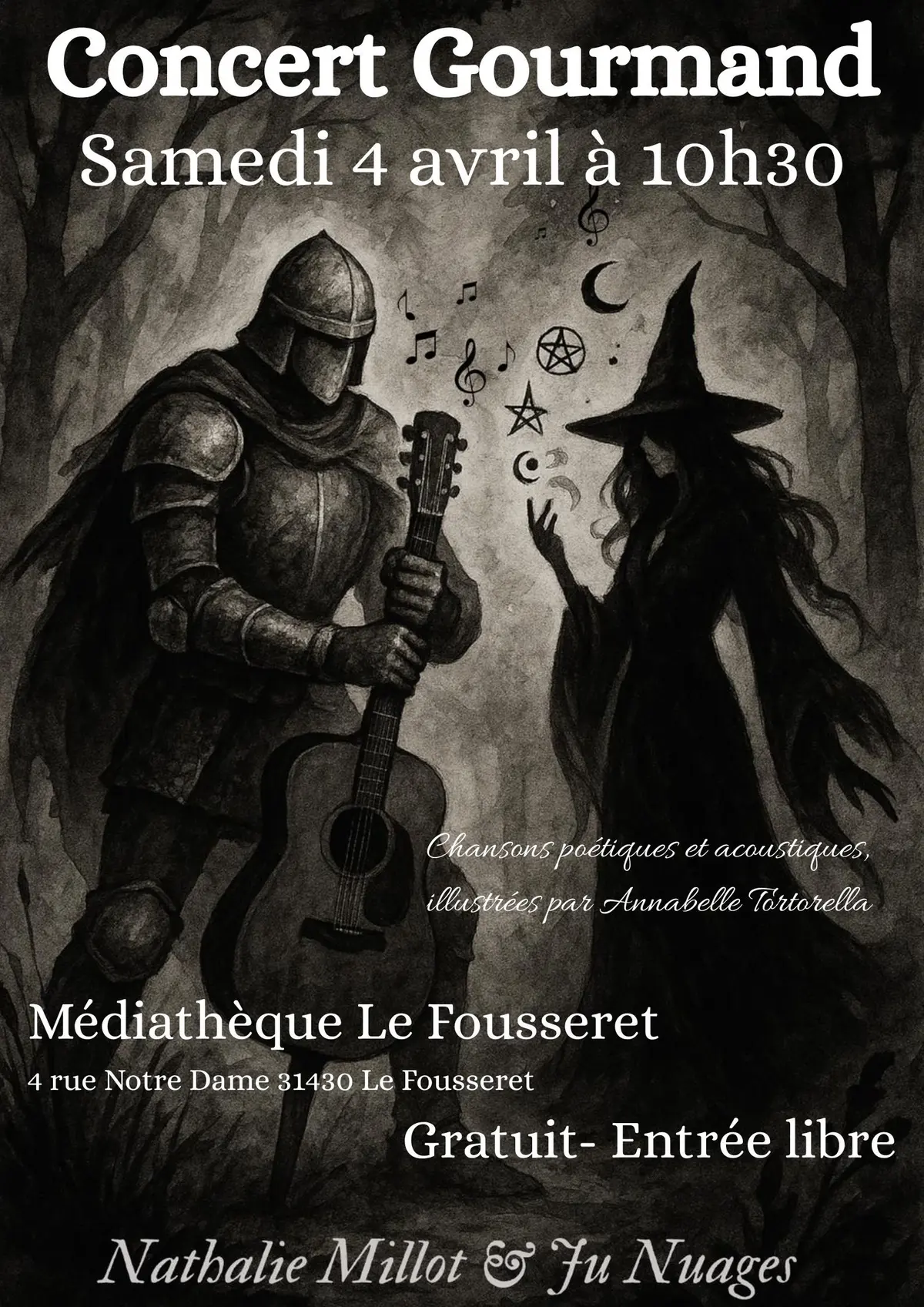 Concert gourmand avec Nathalie Millot & Ju Nuages