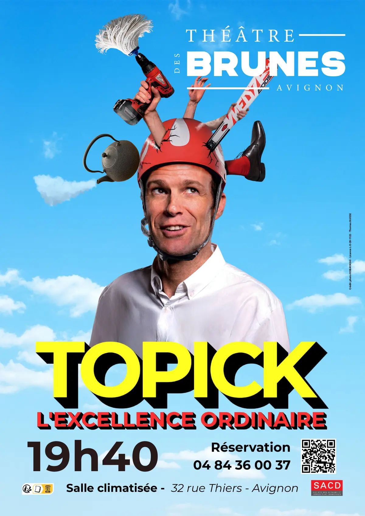 Spectacle d'humour l'excellence ordinaire de TOPICK