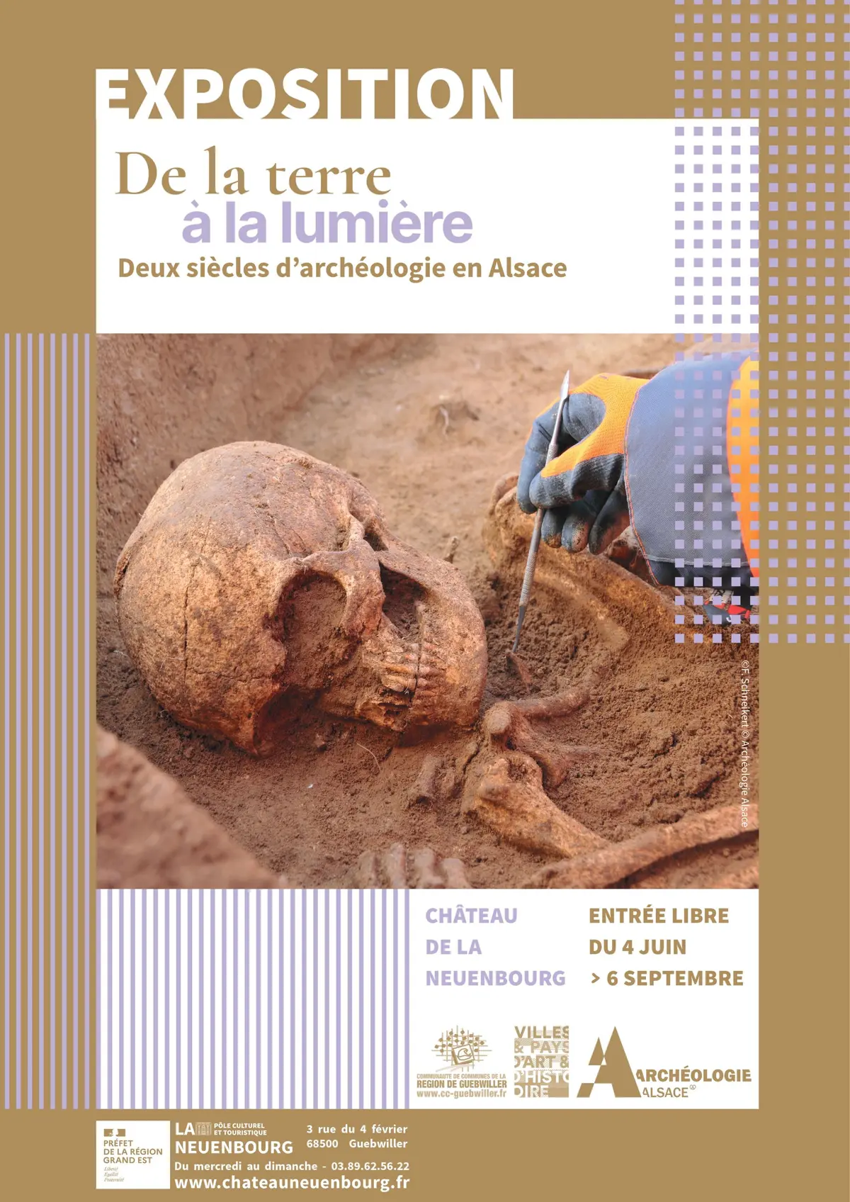Exposition : De la terre à la lumière, deux siècles d’archéologie en Alsace