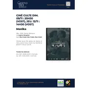 Séance Vous avez dit culte ? : Monika