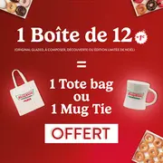 Krispy Kreme célèbre les fêtes avec des cadeaux exclusifs