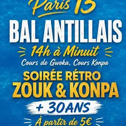 Bal Antillais : zouk retro & konpa